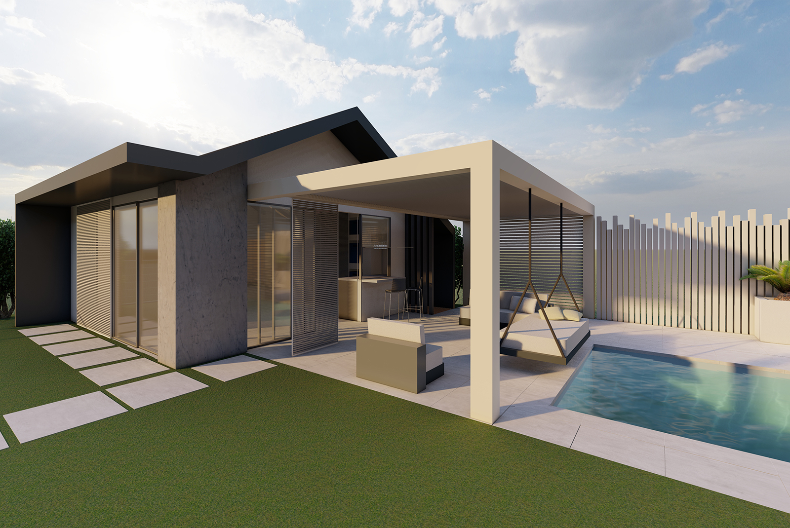 Pool Haus Jürgen Matzer Architekten